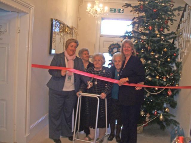 Tina Clements opens the Manor House